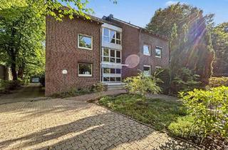 Wohnung kaufen in 22399 Poppenbüttel, Wohnen direkt am Alsterlauf: 3-Zimmer-Wohnung mit Terrasse und Garage in Hamburg-Poppenbüttel