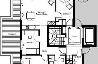 Penthouse kaufen in 13086 Weißensee, Exklusives Penthouse mit Terrasse, Einbauküche, Klimaanlage und gemeinschaftlicher Sauna