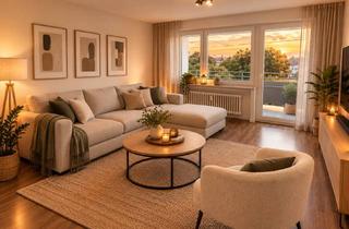 Wohnung mieten in Ulmenweg, 73037 Göppingen, Frisch renovierte 1-Zimmer-Wohnung mit Südwest-Balkon, Einbauküche & Aufzug in Göppingen-Ursenwang