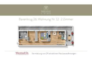 Wohnung mieten in 22159 Farmsen-Berne, 2-Zimmer-Neubauwohnung in attraktiver Lage Hamburg Farmsen-Berne - Wentzel Dr.
