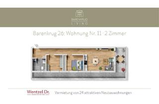Wohnung mieten in 22159 Farmsen-Berne, 2-Zimmer-Neubau in Hamburg Farmsen-Berne – Erstbezug- Wentzel Dr.