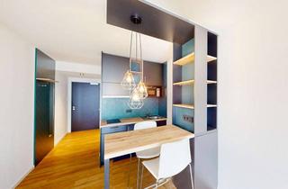 Wohnung mieten in Lyoner Straße 50, 60528 Niederrad, Helle 1-Zimmer-Wohnung mit geschmackvoller Möblierung