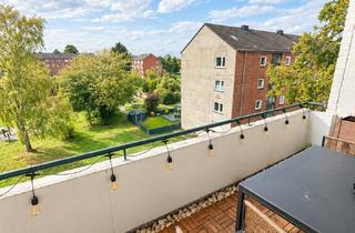 Wohnung mieten in Peterstraße 10, 47441 Moers, Sanierte 3-Zimmer-Wohnung in Moers mit grünem Ausblick