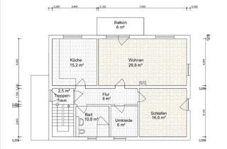Wohnung mieten in 67817 Imsbach, Zuhause mit 3 Zimmern und Balkon in Imsbach