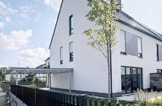 Doppelhaushälfte kaufen in 63477 Maintal, Neubau-Eck-Doppelhaushälfte in Maintal-Bischofsheim – Erstbezug!