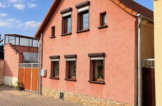 Einfamilienhaus kaufen in 06556 Reinsdorf, Großzügiges Einfamilienhaus mit Garage, Balkon & flexiblen Wohnkonzept