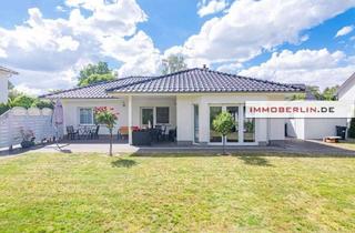 Haus kaufen in 14554 Seddiner See, IMMOBERLIN.DE - Attraktiver Bungalow mit Sonnengarten & Garage