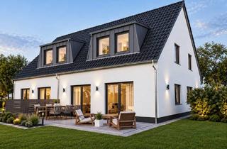 Doppelhaushälfte kaufen in 40489 Wittlaer, Moderne Doppelhaushälfte auf Sonnengrundstück in exklusiver Lage von D.-Wittlaer–Wohnen mit Zukunft