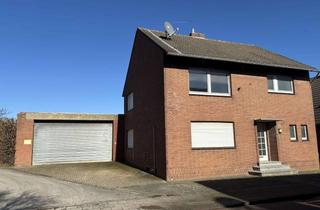 Einfamilienhaus kaufen in Kuckumer Dorfstraße 104, 41812 Erkelenz, ***freistehendes Einfamilienhaus mit Großgarage/Lagerhalle***