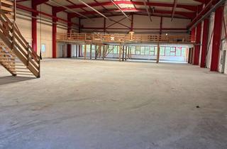 Gewerbeimmobilie mieten in Kalkwerkstraße 38, 71737 Kirchberg, Effizient nutzbare Industriehalle mit großzügiger Freifläche in Kirchberg an der Murr