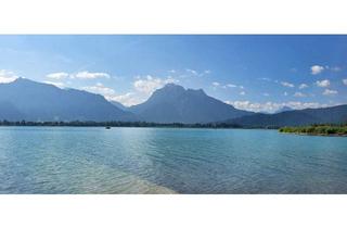 Immobilie kaufen in 87629 Füssen, Ehemaliges Feriendomizil auf einem Seegrundstück mit Blick auf Neuschwanstein