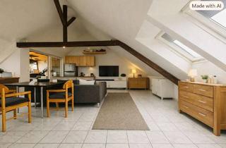 Wohnung kaufen in 50127 Bergheim, Lichtdurchflutetes DG-Refugium mit Weitblick & großem Gemeinschaftgarten
