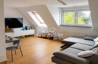 Wohnung kaufen in 71083 Herrenberg, Wohnen wie im Haus: Modernisierte Maisonette auf zwei Ebenen mit Dachterrasse und Garage