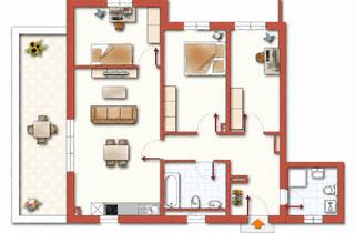 Wohnung mieten in Am Kindergarten, 94436 Simbach, Moderne 4-Zimmer-Wohnung zur Miete - Neubau