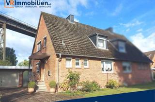 Doppelhaushälfte kaufen in 24783 Osterrönfeld, Gepflegte Doppelhaushälfte mit familienfreundlichem Grundriss und schönem Garten