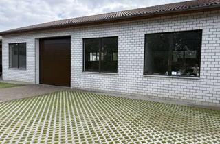 Gewerbeimmobilie mieten in Mindener Strasse 18b, 49163 Bohmte, Beheizbare Gewerbe-/Lagerhalle | ca. 140 m² | direkt an der B65 in Bohmte-Stirpe
