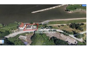 Lager kaufen in 47226 Duisburg, EXKLUSIVE DIREKTE RHEIN-UFER-LAGE MIT ALTBESTAND PROJEKTGRUNDSTÜCK