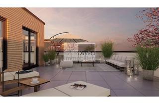 Penthouse kaufen in 49324 Melle, Diese Dachterrasse, ein Glas Rotwein, dazu der Sonnenuntergang ...