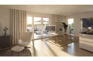 Penthouse kaufen in 49324 Melle, Diese Dachterrasse, ein Glas Rotwein, dazu der Sonnenuntergang ...