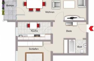 Wohnung kaufen in 64625 Bensheim, Bensheim - 2 Zimmer 70qm Wohnung in Bensheim