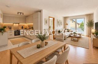 Wohnung kaufen in 73329 Kuchen, Kapitalanlage oder Eigennutzung – 2-Zimmer-Wohnung mit Balkon & TG-Stellplatz