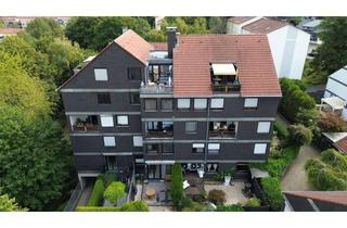Wohnung kaufen in 51377 Steinbüchel, Maisonette mit Kamin und Dachterrasse │ Ihre neue Wohnung über den Dächern von Leverkusen