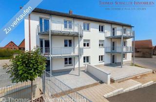 Wohnung kaufen in 91186 Büchenbach, Erstbezug: Whg 1 - 2 ZW im EG mit Terrasse, kl, Garten und 2 Stellplätzen