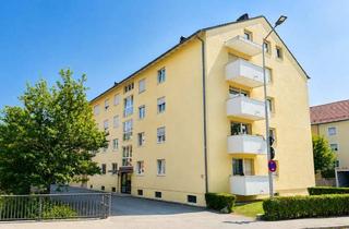 Wohnung kaufen in 94469 Deggendorf, Stadt Deggendorf: Bezugsfreie 2 Zi.-ETW mit großem Balkon in zentrumsnaher Lage Nh. Norma-Markt!