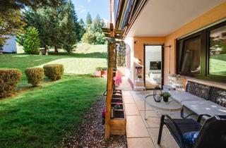 Wohnung kaufen in 75399 Unterreichenbach, Gartenwohnungsgefühl mit Terrasse - 3 Zimmer, modern, ruhig und besonders