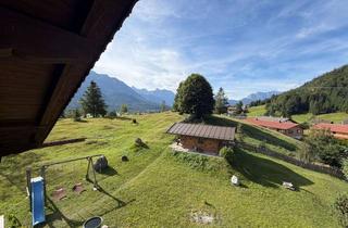 Wohnung mieten in 82499 Wallgau, Erstbezug nach Renovierung ! Idyllische und traumhaft gelegene DG-Wohnung mit Weitblick