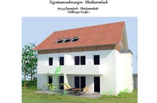 Wohnung mieten in 87754 Kammlach, Mieter/in gesucht: ERSTBEZUG: NEUBAU-Wohnung, 2 Zimmer, Balkon, Bad, neue Küche, Oberkammlach