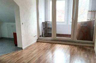 Wohnung mieten in Pennricher Str. 42, 01157 Cotta, Gemütliche 1,5-Raumwohnung im Dachgeschoss wartet auf Dich!