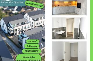Penthouse mieten in Postredder 20, 24589 Nortorf, Penthouse Wohnung im Postredder Quartier: Energieeffiziente KfW-40-NH-Mietwohnungen in Nortorf