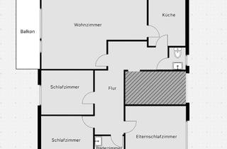 Wohnung mieten in 63110 Rodgau, Zuhause mit 4 Zimmern in Rodgau