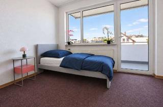 Wohnung mieten in Güntherstraße 12, 60528 Niederrad, Charmantes möbliertes 1-Zimmer-Apartment mit Balkon – Frankfurt-Niederrad