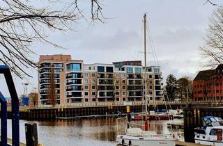 Wohnung mieten in Doktorsklappe 1c, 26135 Osternburg, Exklusive 3-Zimmer-Wohnung in einmaliger Lage im OL-Hafen mit Wasserblick