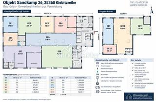 Geschäftslokal mieten in Sandkamp 26, 25368 Kiebitzreihe, Flexibel teilbare Gewerbe-, Hallen- und Lagerflächen ab ca. 50 m² | Sandkamp 26