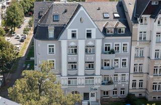 Wohnung kaufen in 09112 Chemnitz, Kapitalanlage auf dem Kaßberg – vermietete 79 m² Wohnung mit zwei Balkonen