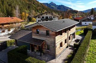 Haus kaufen in 83727 Schliersee, Traumhaftes Architektenhaus - nordisch-modern mit unverbaubarem Wendelsteinblick - Energiewert A+