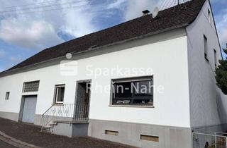 Einfamilienhaus kaufen in 55606 Otzweiler, Einfamilienhaus mit großem Garagenbereich – viel Platz für Handwerker, Bastler und Individualisten