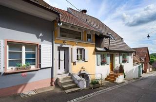 Haus kaufen in 79235 Vogtsburg, Hochwertig saniertes Stadthaus aus dem 17. Jahrhundert in der Altstadt von Burkheim/Kaiserstuhl