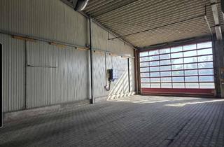 Gewerbeimmobilie mieten in Zum Wächs, 99869 Grabsleben, Werkstatt und Garagen / Industriehalle mit Freifläche in Drei Gleichen