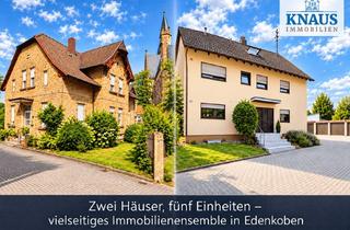 Anlageobjekt in 67480 Edenkoben, Zwei Häuser, fünf Einheiten – vielseitiges Immobilienensemble in Edenkoben