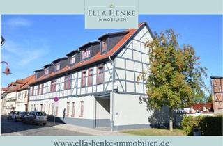 Anlageobjekt in 06493 Harzgerode, Top gepflegtes Mehrfamilienhaus mit 8 Wohnungen, einer Praxisfläche, Fahrstuhl + PKW-Stellplätzen.