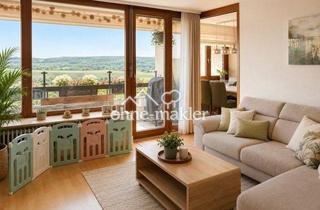 Wohnung kaufen in 72654 Neckartenzlingen, Lichtdurchflutete 4,5-Zimmer-Dachgeschosswohnung mit Panorama-Fernsicht & Waldrandlage