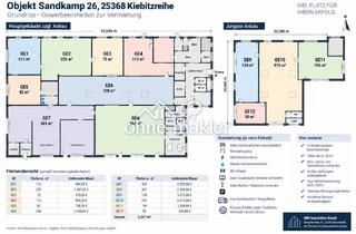 Büro zu mieten in 25368 Kiebitzreihe, Flexibel teilbare Gewerbe-, Hallen- und Lagerflächen ab ca. 50 m² | Sandkamp 26