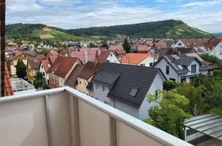 Wohnung mieten in 71404 Korb, Chamante 2-Zimmer-Dachgeschosswohnung mit Balkon und herrlichem Ausblick in Korb