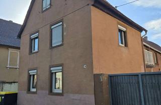 Haus kaufen in 68165 Schwetzingerstadt, Wohnhaus mit Lagerhalle