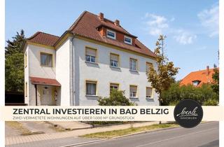 Anlageobjekt in 14806 Bad Belzig, Kapitalanlage mit Perspektive – zwei Wohnungen und großzügiges Grundstück zentral in Bad Belzig