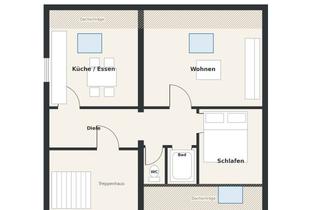 Anlageobjekt in Heppenheimer Straße 56, 65428 Rüsselsheim, Sanieren & erweitern: 2-Familienhaus mit genehmigter dritter Wohnung auf 587 m² Grundstück